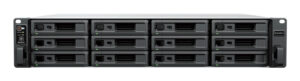Synology RackStation RS2423RP+II NAS Rack (2U) AMD Ryzen V1780B 8 GB DDR4 0 TB DiskStation Manager Zwart