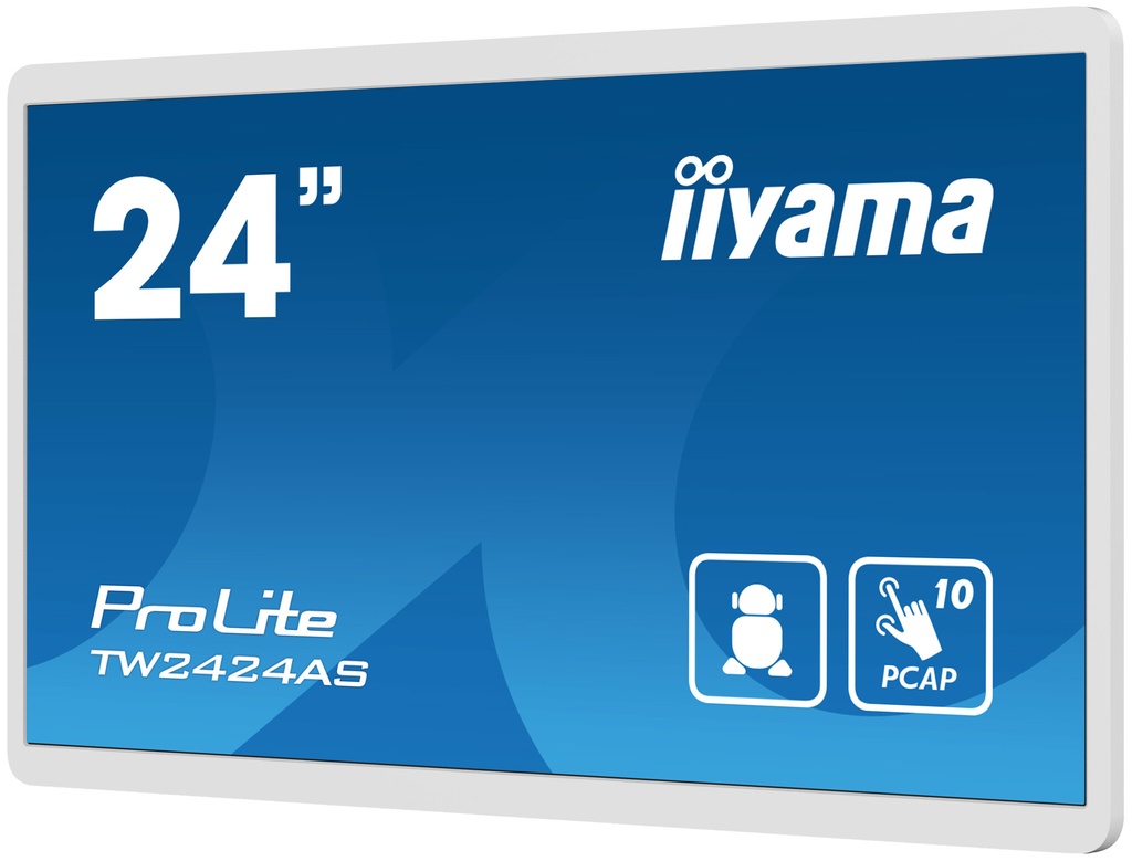 iiyama TW2424AS-W1 beeldkrant Digitale signage flatscreen 60,5 cm (23.8") Wifi 250 cd/m² 4K Ultra HD Zwart Touchscreen Type proc - Afbeelding 3