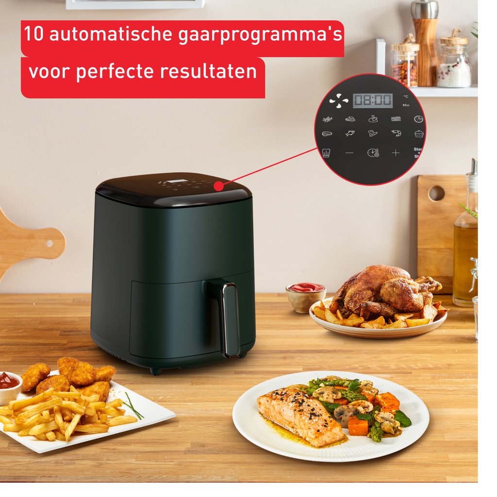 Tefal Easy Fry Max 5L EY2453 heteluchtfriteuse forest - Afbeelding 6