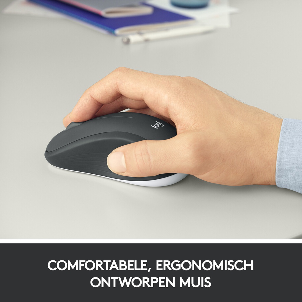 Logitech 920-008685 toetsenbord Inclusief muis Universeel RF Draadloos QWERTY US International Zwart - Afbeelding 10
