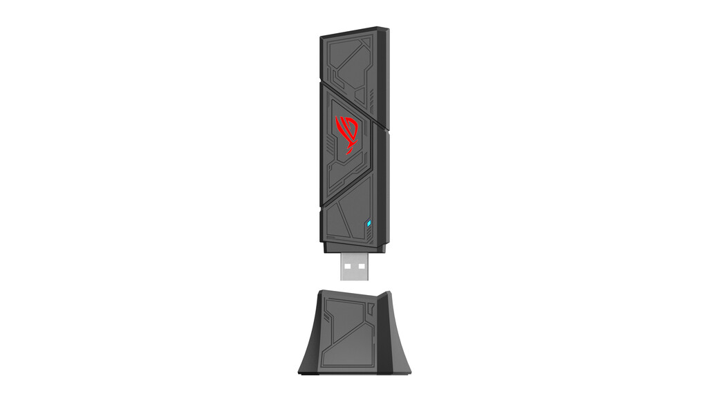 ASUS ROG USB-BE92 Wifi 7 BE6500 Tri-Band USB Adapter WLAN 6500 Mbit/s - Afbeelding 2