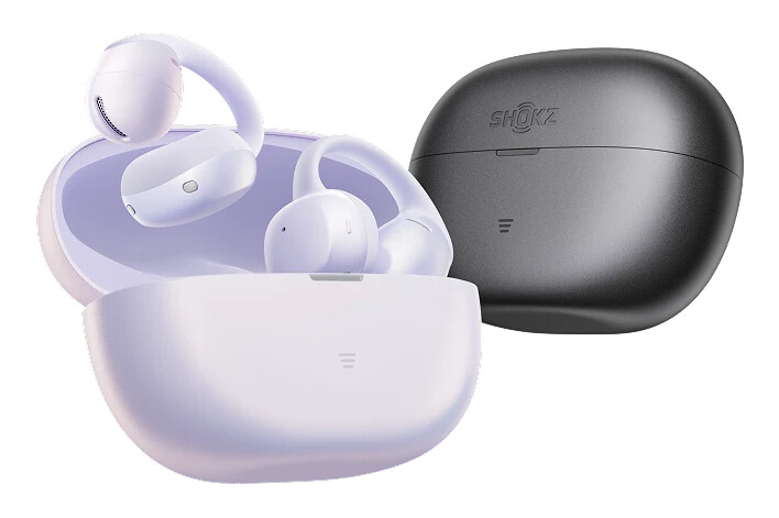 SHOKZ OpenDots Air Headset Draadloos Oorklem Gesprekken/Muziek/Sport/Elke dag Bluetooth Paars - Afbeelding 4