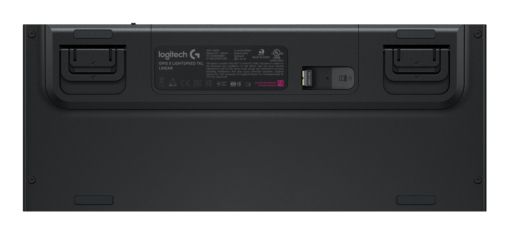 Logitech G G915 X LIGHTSPEED toetsenbord Gamen USB + RF Wireless + Bluetooth QWERTY Scandinavisch Zwart - Afbeelding 5