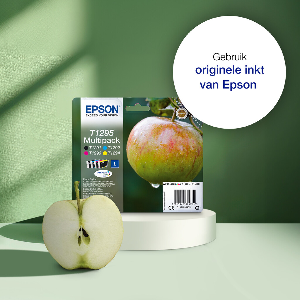 Epson Apple T129 Appel DURABrite Ultra multipack vierkleuren EasyMail-inkt - Afbeelding 6