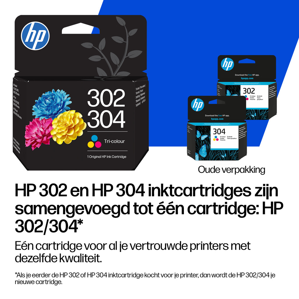 HP 302/304 originele driekleureninktcartridge - Afbeelding 11