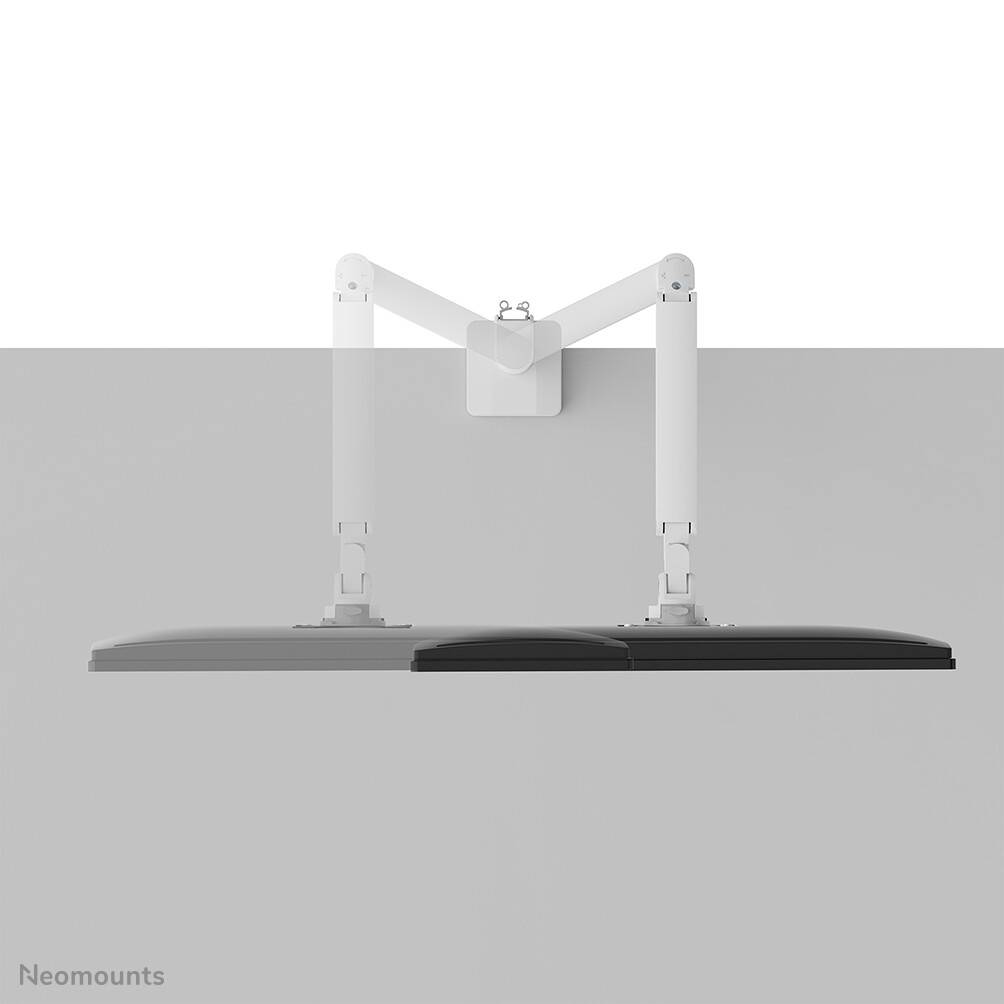 Neomounts DS70-250WH1 Monitorarm 17-35" - gasveer - Topfix - 180°-stop - Afbeelding 6
