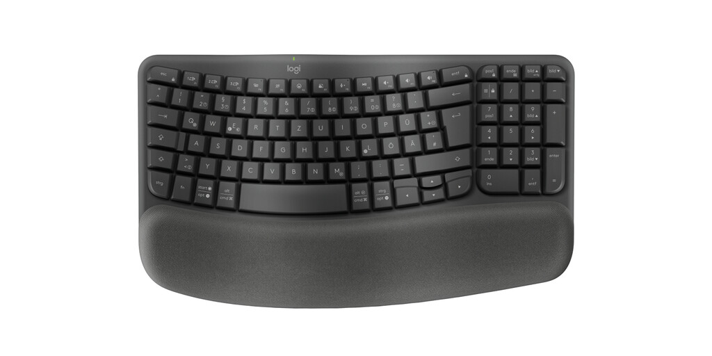 Logitech 920-012283 toetsenbord Kantoor RF-draadloos + Bluetooth QWERTZ Duits Grafiet