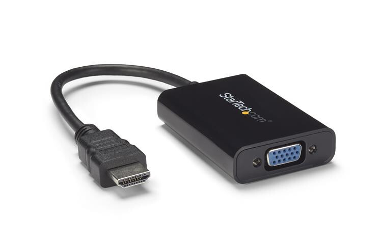 StarTech.com HDMI naar VGA video adapter / converter met audio voor desktop PC / Laptop / Ultrabook - 1920x1080