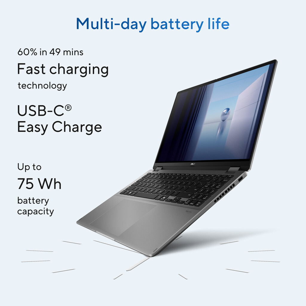 ASUS Vivobook 16 Flip TP3607SA-SI099W Copilot+ PC Intel Core Ultra 7 258V Hybride (2-in-1) 40,6 cm (16") Touchscreen WUXGA 32 GB - Afbeelding 25