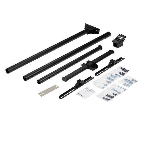 StarTech.com TV Plafondbeugel, Full-Motion Universele Ophangbeugel, VESA Beugel voor Single 32”-75" TVs / Displays, Kantelen/Zwe - Afbeelding 8