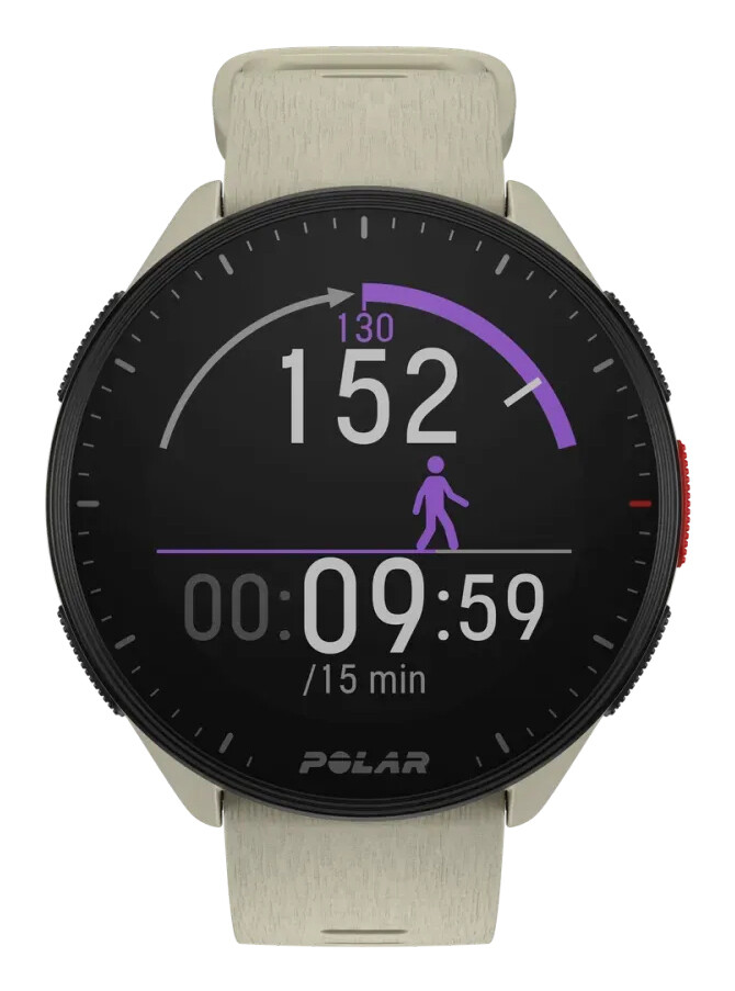 Polar Pacer 3,05 cm (1.2") MIP 45 mm Digitaal 240 x 240 Pixels Wit GPS