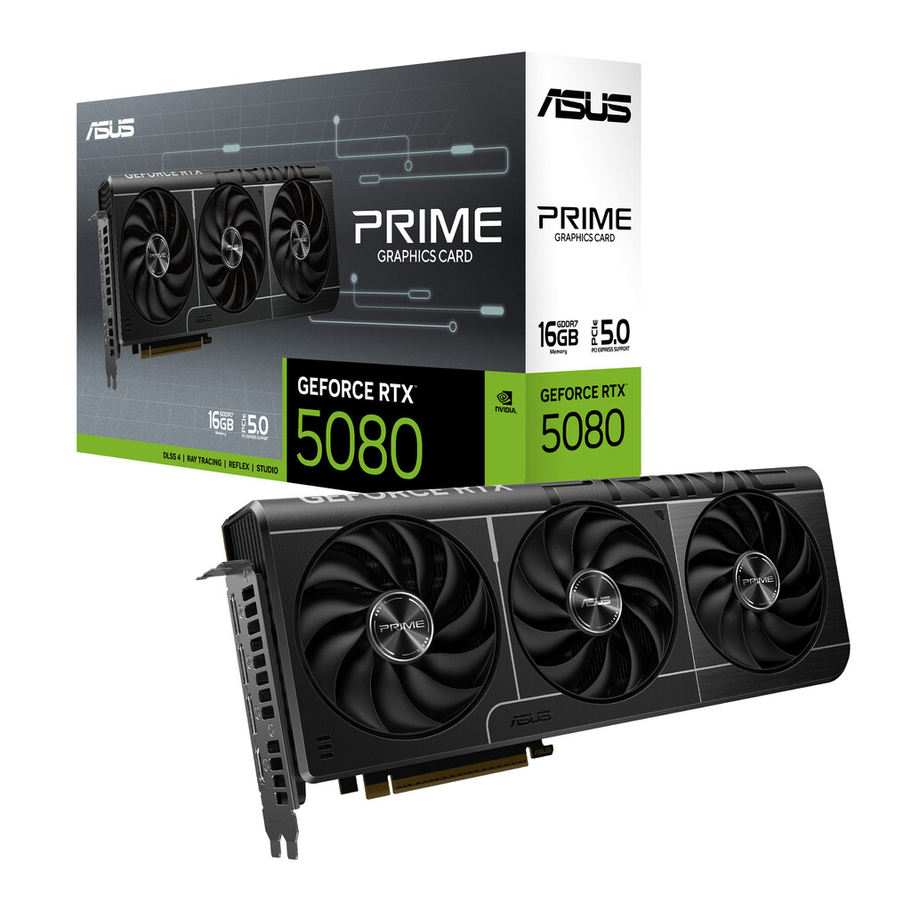 ASUS Prime -RTX5080-16G NVIDIA GeForce RTX 5080 16 GB GDDR7 - Afbeelding 11