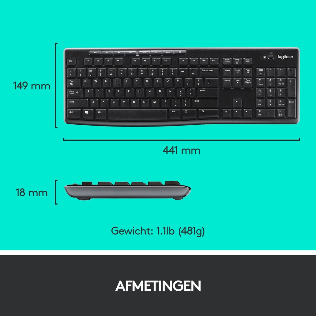 Logitech MK270 - Afbeelding 11