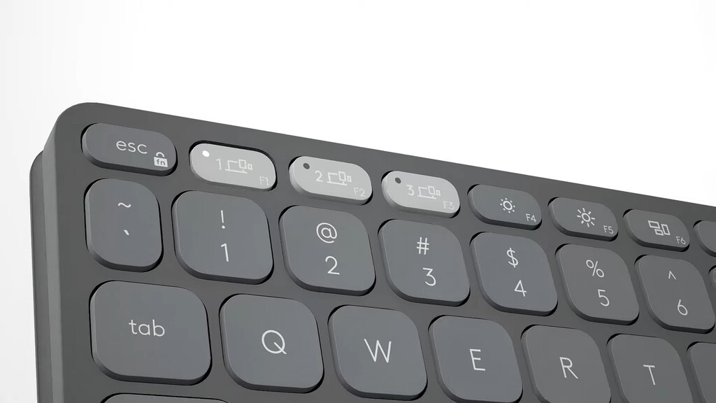 Logitech Keys-To-Go 2 AZERTY Frans Bluetooth Wit - Afbeelding 8