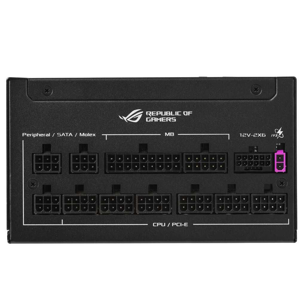 ASUS ROG -STRIX-1200P-GAMING power supply unit 1200 W 20+4 pin ATX ATX Zwart - Afbeelding 9