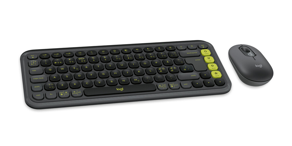 Logitech 920-013266 toetsenbord Inclusief muis Universeel Bluetooth QZERTY Scandinavisch Grafiet - Afbeelding 3