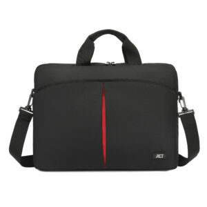 ACT City schoudertas voor laptops tot 16,1”, gemaakt van gerecyclede plastic flessen