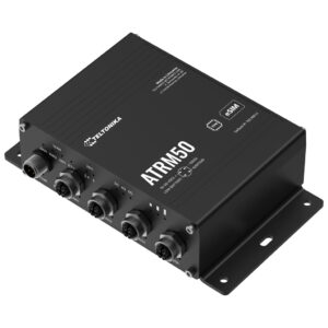Teltonika ATRM50 5G Router for Transportation, Ultra-High Cellular Speeds, M12 CONNECTORS, DUAL SIM & eSIM, EN 45545-2 and EN 50