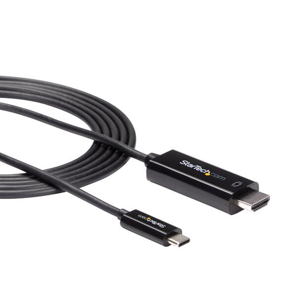 StarTech.com 2m USB-C naar HDMI Kabel - 4K 60Hz USB Type C naar HDMI 2.0 Video Adapter Kabel - Compatibel met Thunderbolt 3 - La - Afbeelding 3