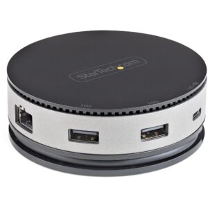 StarTech.com USB-C Multiport Adapter - USB 3.1 Gen 2 10Gbps Type-C Mini Dock met 4K 60Hz HDMI/DisplayPort of 1080p VGA - 75W PD