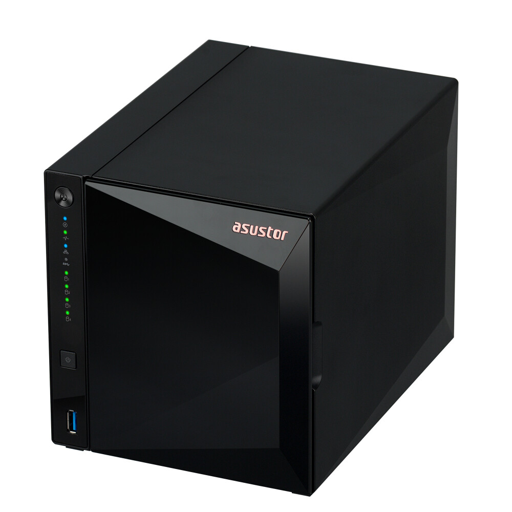 Asustor DRIVESTOR 4 Pro Gen2 AS3304T V2 NAS Realtek RTD1619B 2 GB DDR4 ADM Zwart - Afbeelding 4