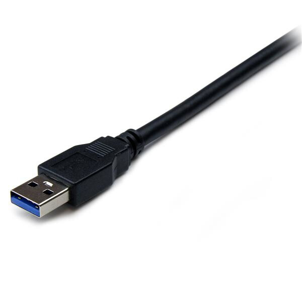 StarTech.com 2 m zwarte SuperSpeed USB 3.0 verlengkabel A naar A M/F - Afbeelding 2