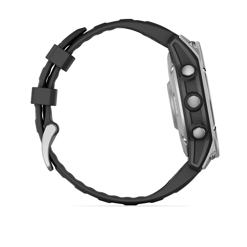 Garmin Fenix E 3,3 cm (1.3") AMOLED 47 mm Digitaal 416 x 416 Pixels Touchscreen Roestvrijstaal Wifi GPS - Afbeelding 4
