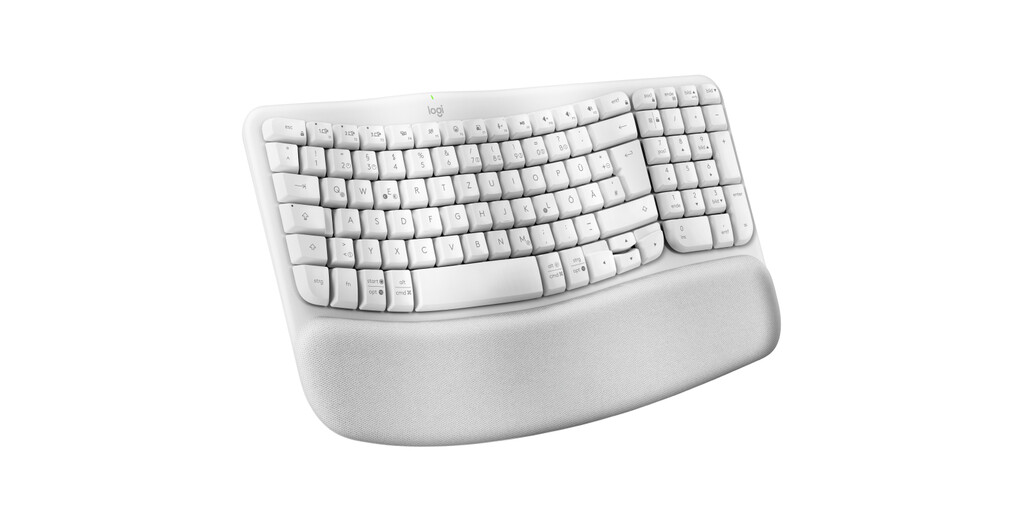 Logitech 920-012284 toetsenbord Kantoor RF-draadloos + Bluetooth QWERTZ Duits Wit - Afbeelding 2
