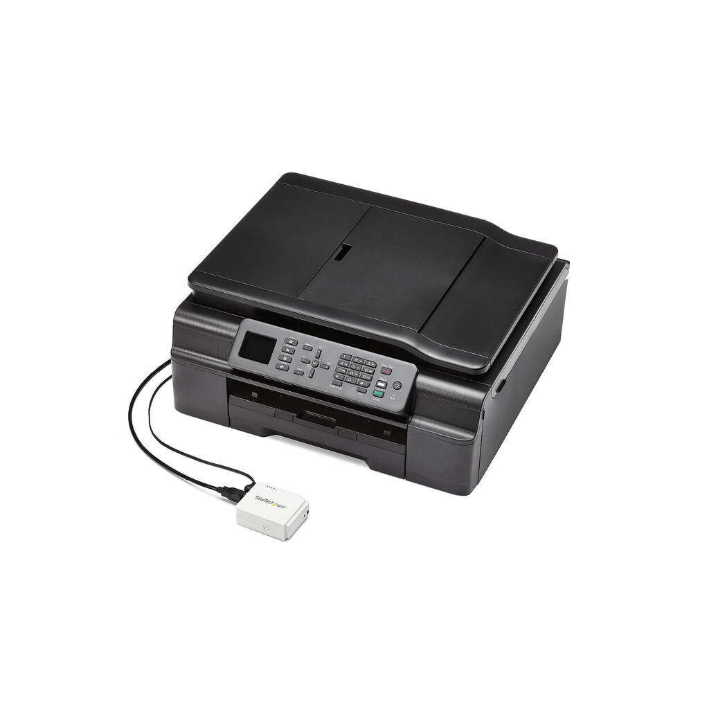 StarTech.com 1-poorts USB Wireless N netwerkprintserver met 10/100 Mbps Ethernet-poort - 802.11 b/g/n - Afbeelding 5