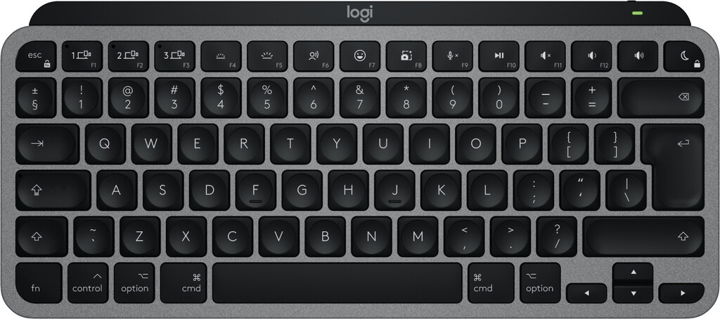 Logitech Master MX Keys Mini For Mac toetsenbord Thuis/Werk Bluetooth QWERTY US International Zwart, Grijs - Afbeelding 6