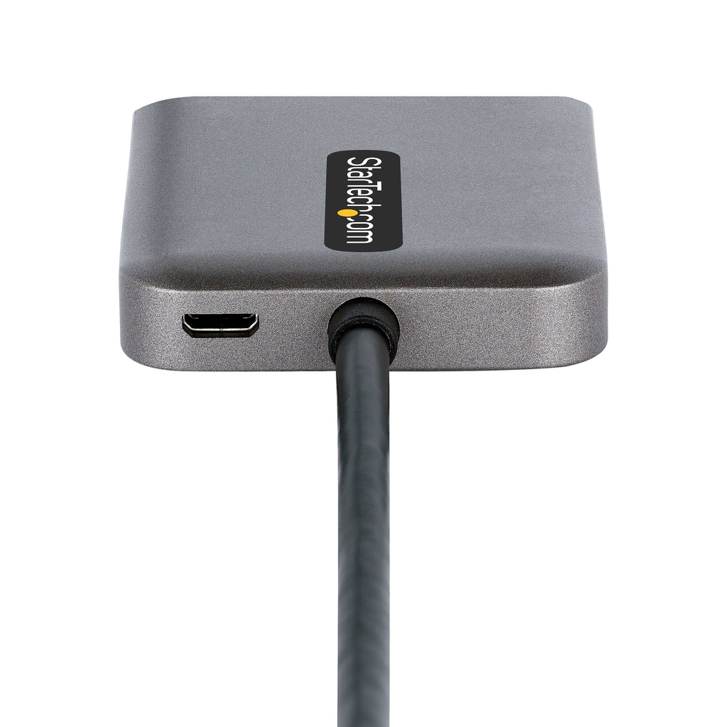 StarTech.com Displayport MST HUB, DP naar Dual HDMI 4K 60Hz, DisplayPort Multi Monitor Adapter met 30cm Kabel, DP 1.4 Multi Stre - Afbeelding 3