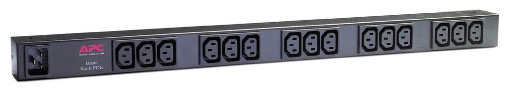 APC Rack PDU AP9572 - Basic, ZeroU, 16A, 230V, (15x) C13, C20 stekker - Afbeelding 4