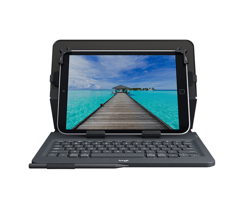 Logitech 920-008337 toetsenbord voor mobiel apparaat QWERTZ Duits Bluetooth Zwart - Afbeelding 2