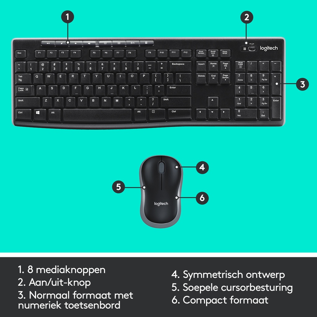 Logitech MK270 - Afbeelding 10