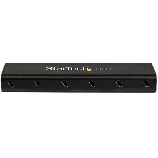 StarTech.com M.2 SSD behuizing voor M.2 SATA SSD - USB 3.1 (10Gbps) met USB-C kabel - Afbeelding 2
