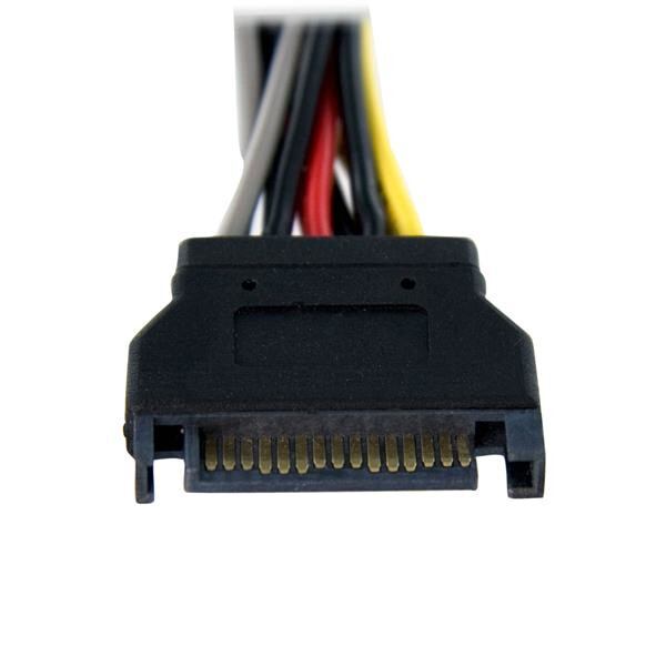 StarTech.com 15cm SATA Voedingskabel Y-adapter M/F - Afbeelding 2