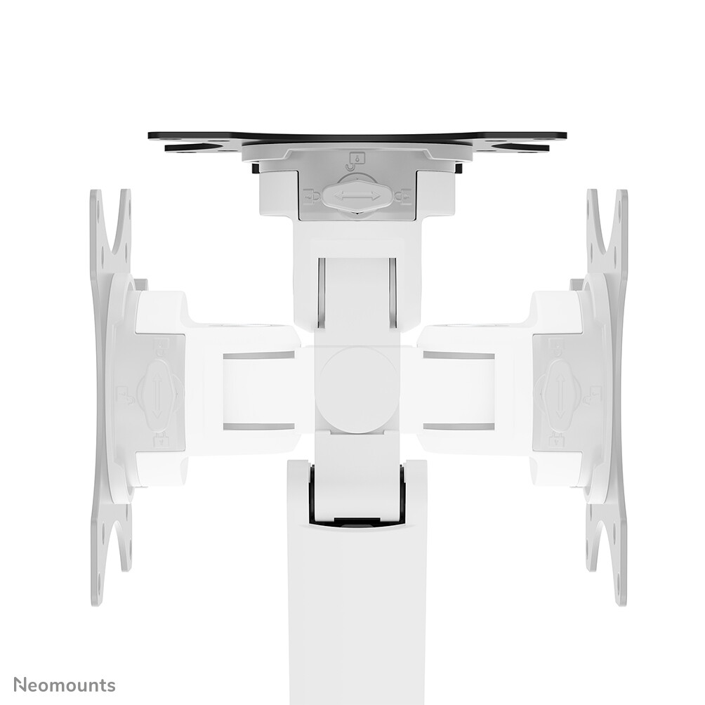 Neomounts DS70-250WH2 Monitorarm 17-32" - gasveer - Topfix - 180°-stop - Afbeelding 13