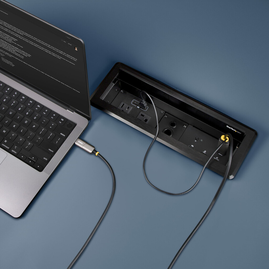 StarTech.com 9,15m USB-C naar HDMI 2.0 Actieve Optische Kabel (AOC), OM3 Multi-mode, 4K 60Hz, CL3 Rated, HDR10, HDCP1.4/2.2, Uni - Afbeelding 5