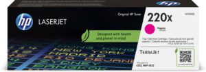 HP 220X originele LaserJet-tonercartridge, magenta