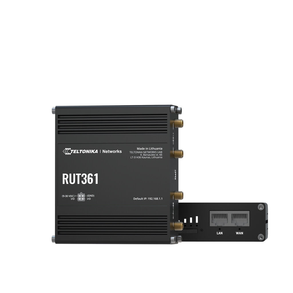 Teltonika RUT361 (EU) LTE CAT6 Router voor mobiele netwerken - Afbeelding 6