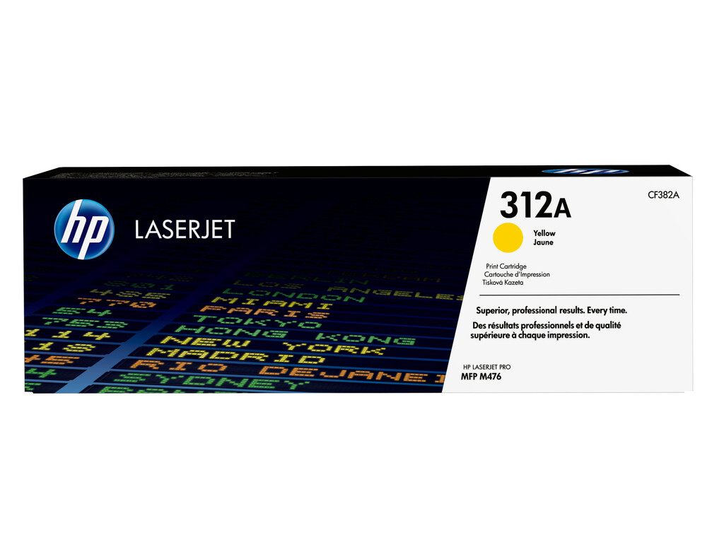 HP 312A gele LaserJet tonercartridge