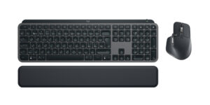 Logitech MX Keys S Combo toetsenbord Inclusief muis Kantoor Bluetooth Scandinavisch Grafiet