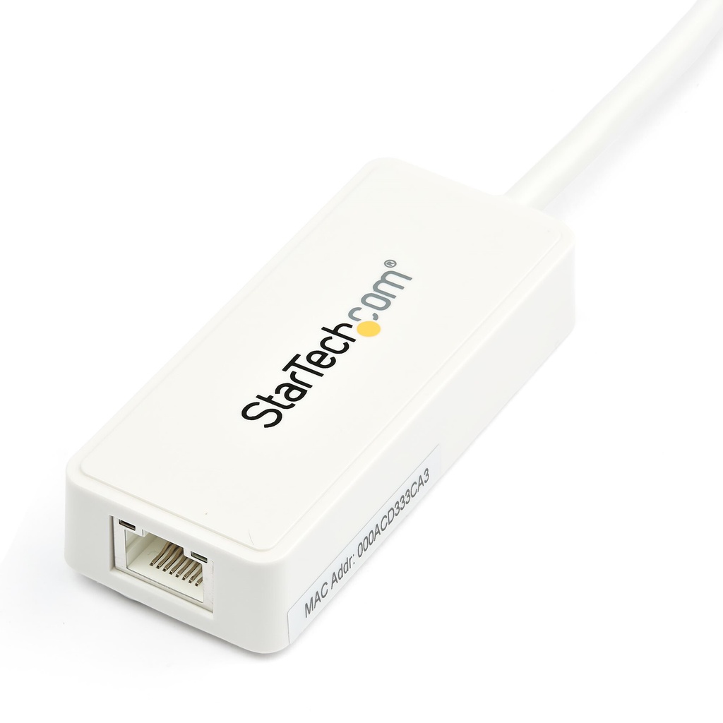 StarTech.com USB 3.0 naar gigabit Ethernet-adapter NIC met USB-poort - wit - Afbeelding 3