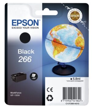 Epson Globe 266 Wereldbol afzonderlijke zwarte inkt