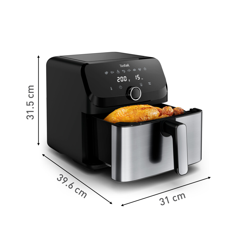 Tefal Easy Fry Mega EY855D Air fryer - 8 programma's - 7,5 L - Afbeelding 15