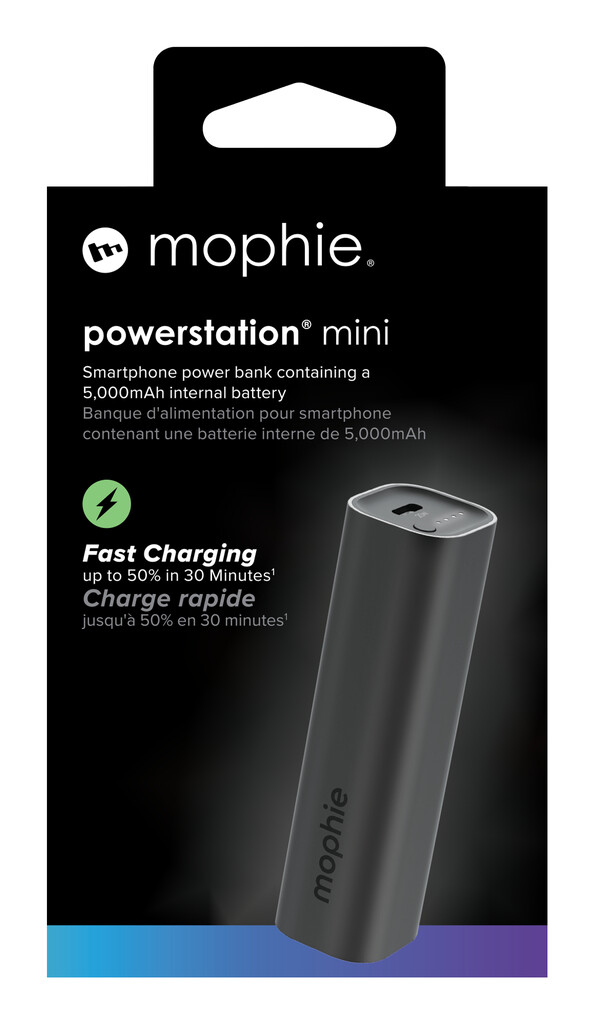 mophie Powerstation Mini 5000 mAh Zwart - Afbeelding 4