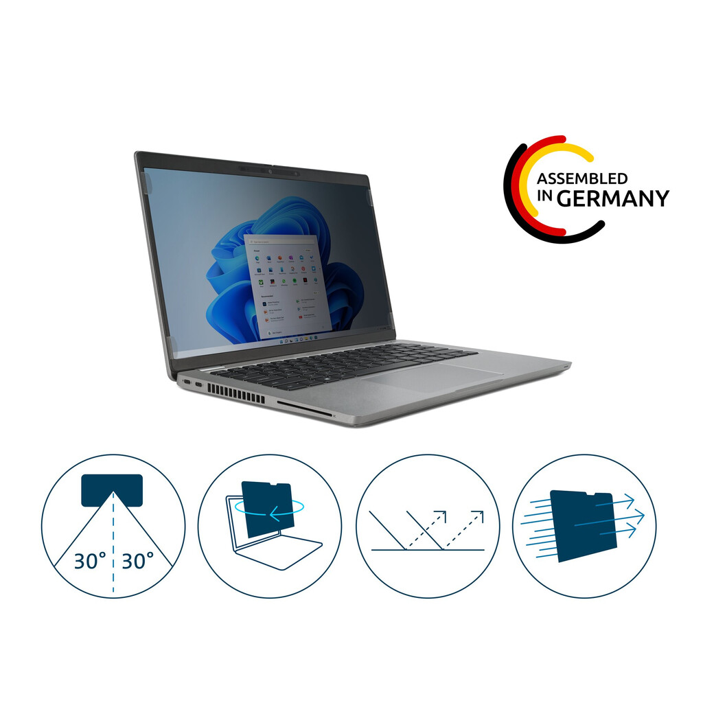 Kensington 2-way Removable Privacy Screen Filter voor 13.3" Laptops 16:10 - Afbeelding 12