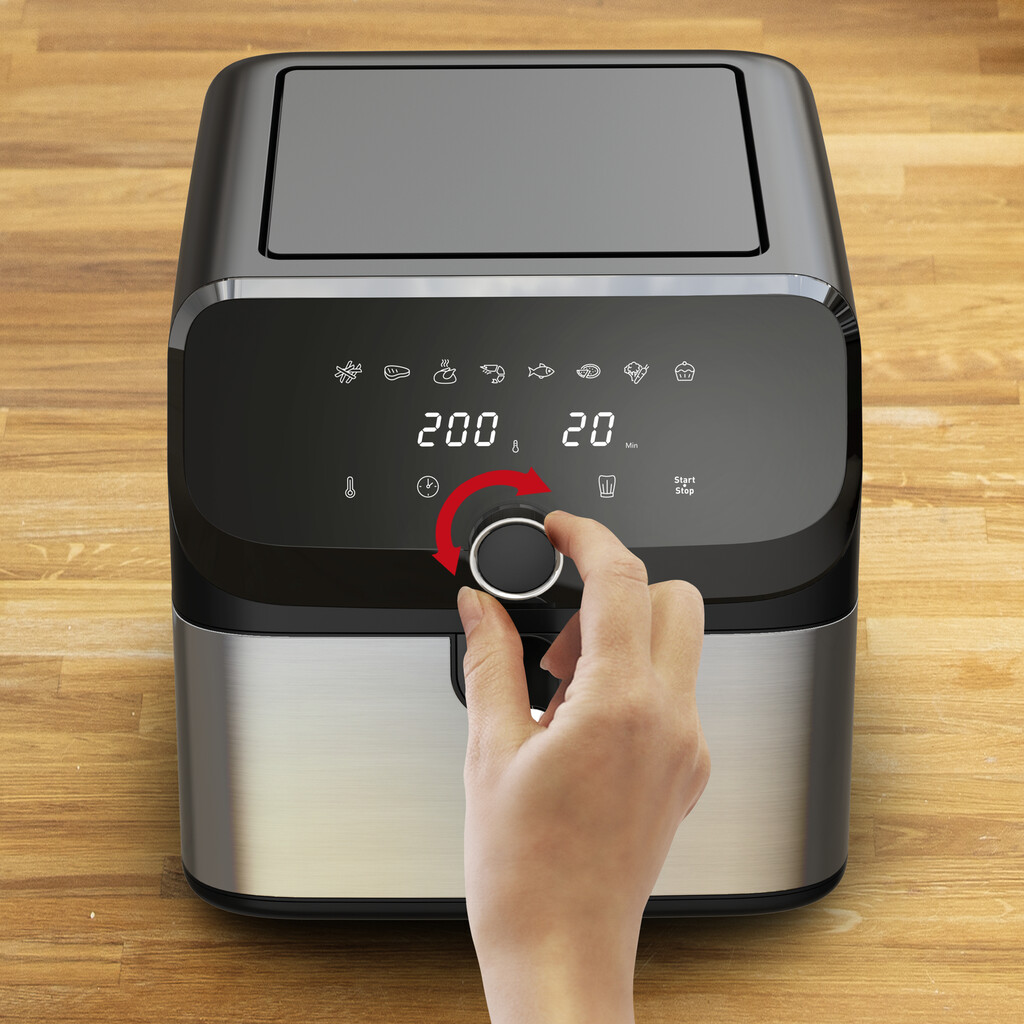 Tefal Easy Fry Mega EY855D Air fryer - 8 programma's - 7,5 L - Afbeelding 10
