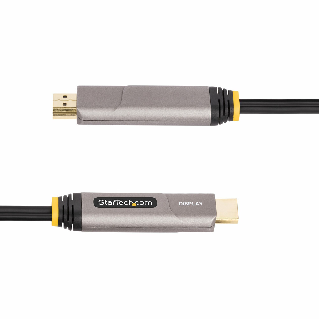StarTech.com 15,2m USB-C naar HDMI 2.0 Actieve Optische Kabel (AOC), OM3 Multi-mode, 4K 60Hz, CL3 Rated, HDR10, HDCP1.4/2.2, Uni - Afbeelding 5