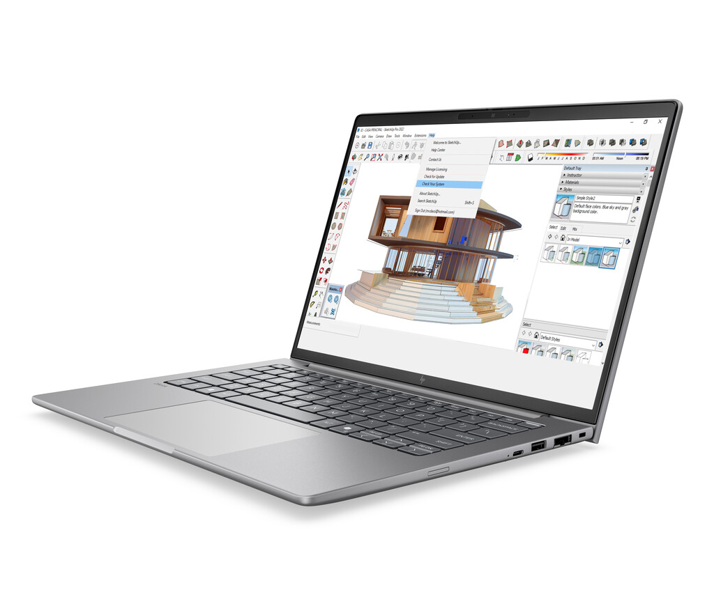 HP ZBook 8 G2a Wolf Pro Security Edition Copilot+ PC AMD Ryzen AI 7 PRO 450 Mobiel werkstation 35,6 cm (14") Touchscreen WUXGA 4 - Afbeelding 4